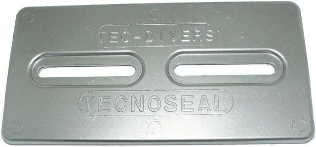 Main image of TECNOSEAL ALUMINUM PLATE ANODE 12" X 6" X 1/2"