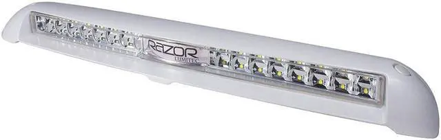 Alt view image 13 of 13 - Lumitec Razor Light Bar -Flood - Flush Mount - White