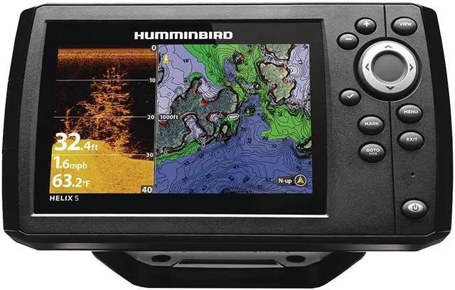 Alt view image 8 of 8 - Humminbird HELIX5 Chirp DI 5" WVGA Sonar GPS G3