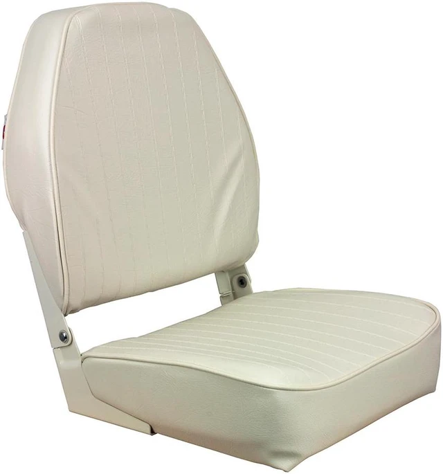 Main image of Springfield High Back Folding Seat - White