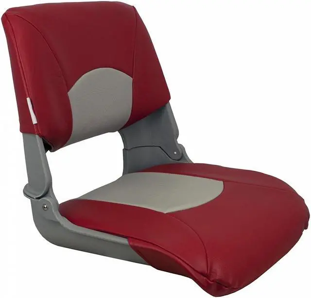 Alt view image 6 of 6 - SPRINGFIELD SKIPPER STANDARD SEAT FOLD DOWN GRAY/RED