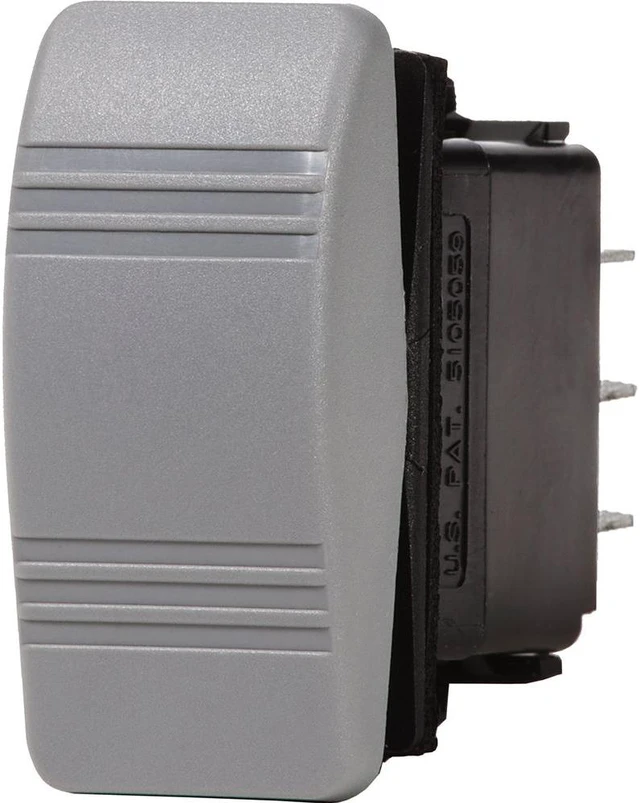 Main image of Blue Sea 8219 Water Resistant Contura III Switch - Gray