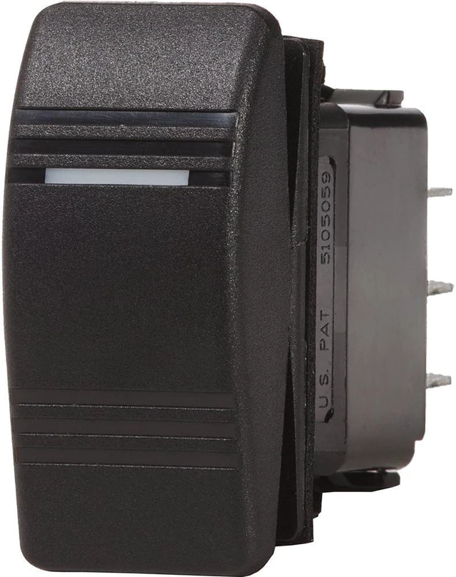 Alt view image 4 of 5 - Blue Sea Water Resistant Contura Switch-Black - 8289