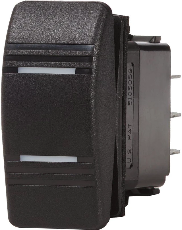 Alt view image 4 of 4 - Blue Sea Water Resistant Contura Switch-Black - 8286