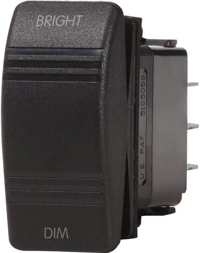 Alt view image 4 of 6 - Blue Sea 8291 Dimmer Control Swith - Black [8291]