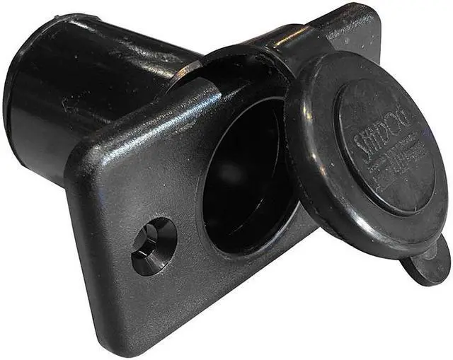 Alt view image 7 of 8 - Sea-Dog 12V Power Socket & Cap