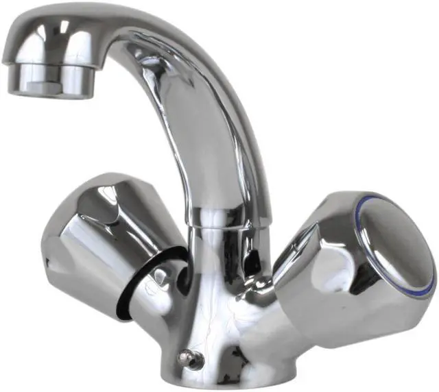 Alt view image 3 of 3 - SCANDVIK 10410P 10410P Standard Family Chrome Plated Brass Basin Mixer Faucet