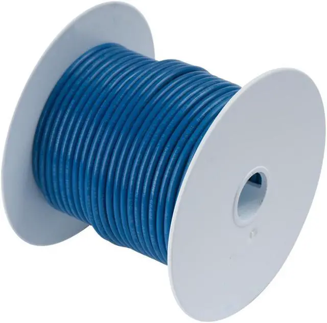 Main image of Ancor Dark Blue 16 AWG Tinned Copper Wire - 250'