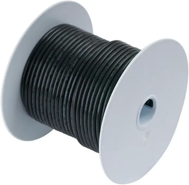 Alt view image 8 of 8 - Ancor Black 1/0 AWG Tinned Copper Battery Cable - 25' [116002]