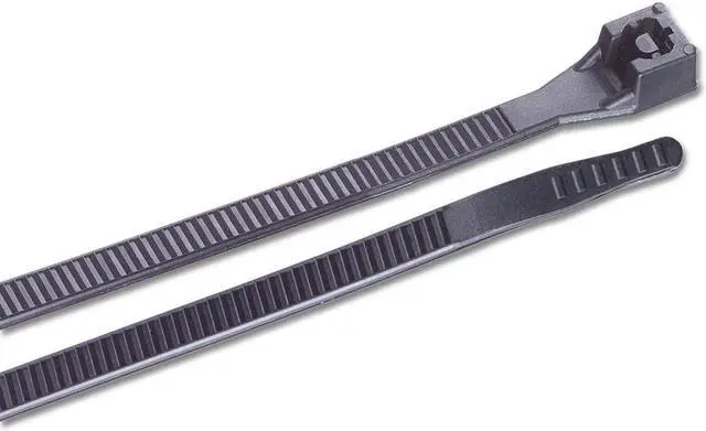 Alt view image 6 of 6 - Ancor 14" UV Black Standard Cable Zip Ties-100 Pack - 199215