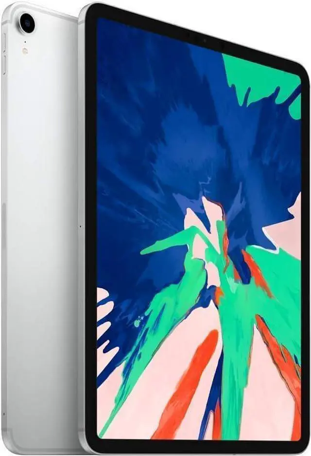 Alt view image 3 of 5 - Apple iPad Pro 11-inch (2018) - 512GB, WiFi + Cellular - Silver (Good Condition)