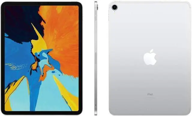 Alt view image 5 of 5 - Apple iPad Pro 11-inch (2018) - 512GB, WiFi + Cellular - Silver (Good Condition)