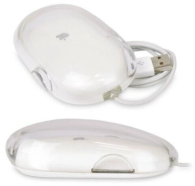 Alt view image 2 of 2 - Apple Pro Mouse - Apple M5769 USB Optical Pro Mouse (White)