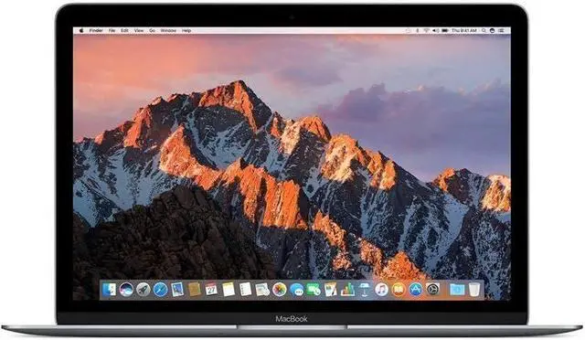 Main image of Apple Macbook 2017 with 1.2GHz Intel Core m3 (12-inch, 8GB RAM, 256GB SSD storage) - Space Gray