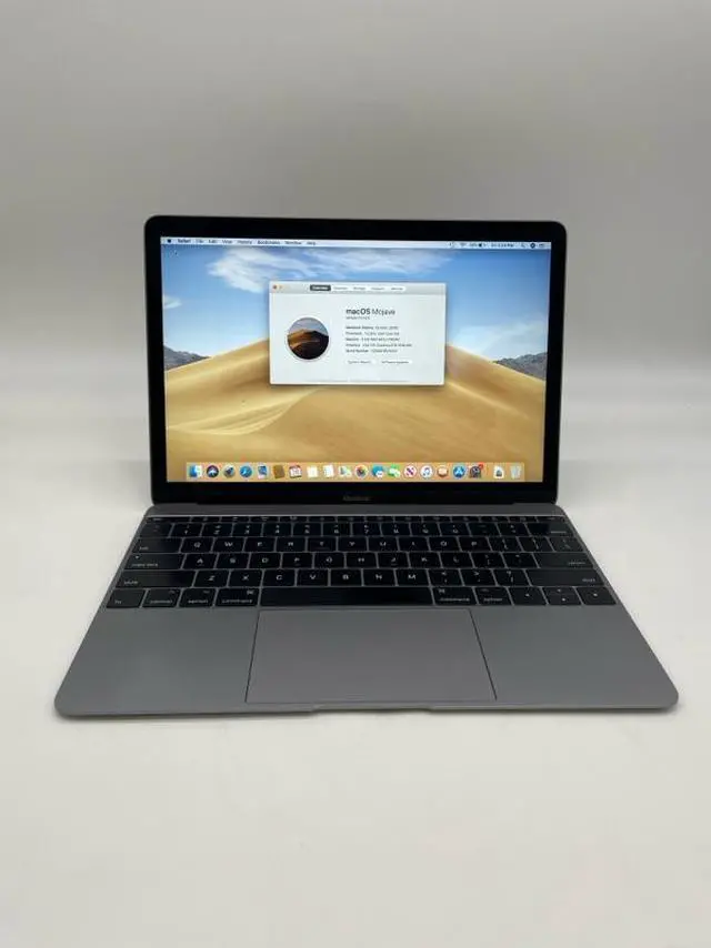 Alt view image 2 of 4 - Apple Macbook 2017 with 1.2GHz Intel Core m3 (12-inch, 8GB RAM, 256GB SSD storage) - Space Gray