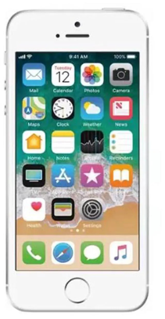 Alt view image 2 of 4 - Apple iPhone SE 1st Generation 16GB Verizon (Silver)