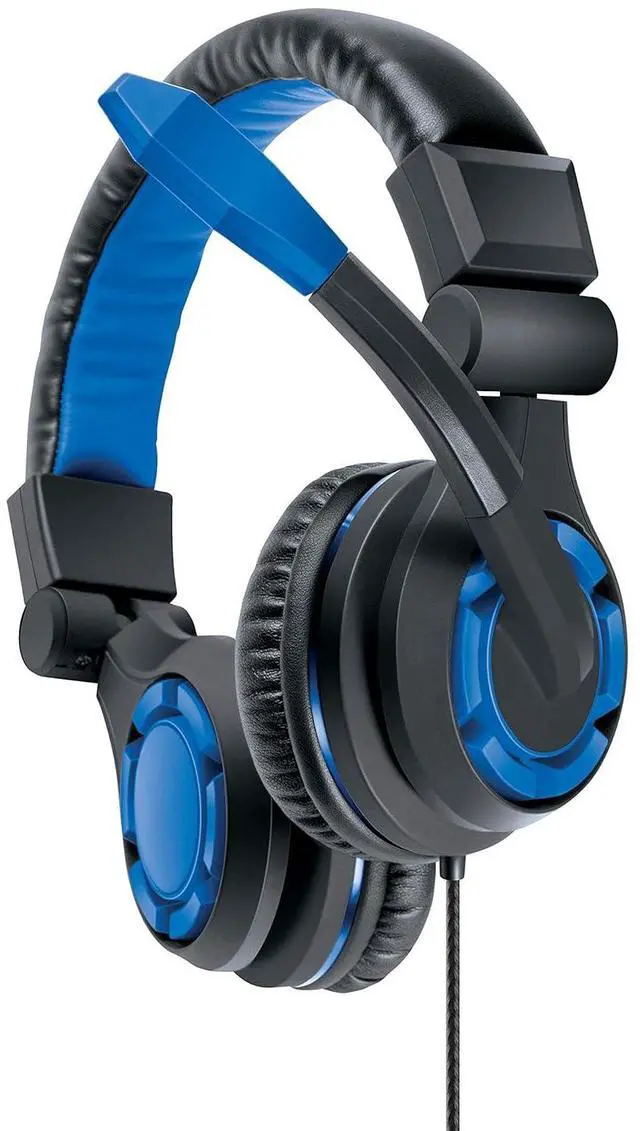 Main image of dreamGEAR: GRX-340 Advanced, Wired Stereo Gaming Headset for XBOX One Includes Inline Dual Volume Control For Chat and Game Sounds. Also works with PS4, and other systems. Blue