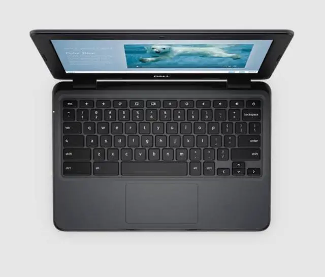 Alt view image 2 of 5 - Dell Chromebook 3100 11.6" Celeron 1.1GHz 8GB RAM 32GB SSD P30T001