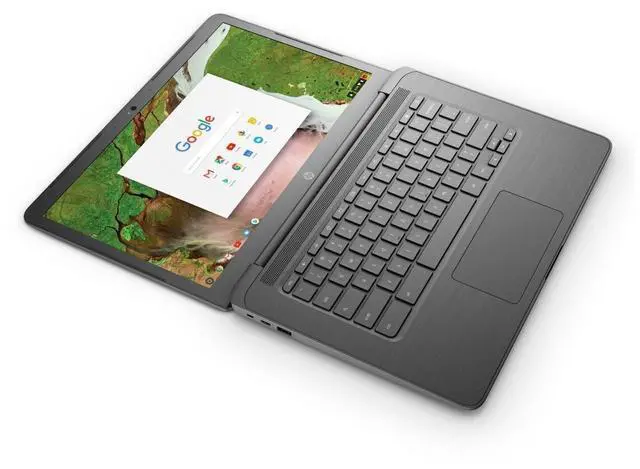 Alt view image 3 of 4 - HP Chromebook 14 G5 14" Celeron N3350 1.1GHz 8GB RAM 32GB SSD 3PD87UT