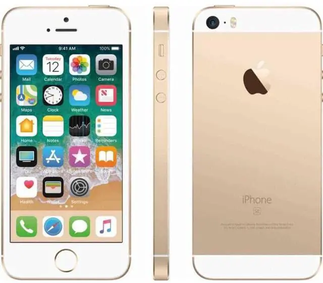 Alt view image 2 of 4 - Apple iPhone SE (1st Generation) 32GB - Gold