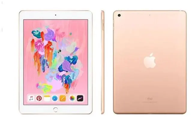 Alt view image 3 of 3 - Apple iPad 6th Generation (9.7- inch, Wi-Fi, 32GB)- Gold