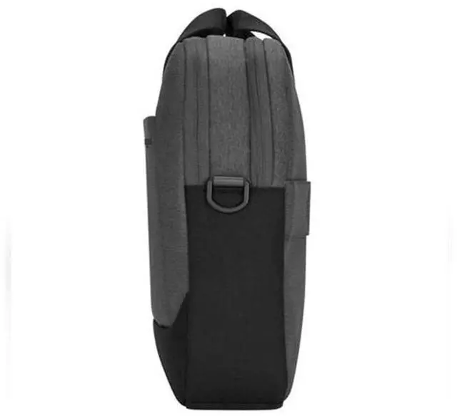 Alt view image 5 of 5 - Targus TG-TBT92602GL 15.6" Cypress Briefcase EcoSmart Lt Gry