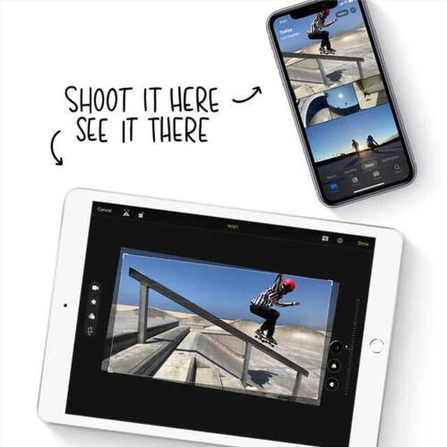 Alt view image 4 of 8 - Apple iPad 10.2" (8th Gen, 32GB, Wi-Fi + Cellular, Space Gray)