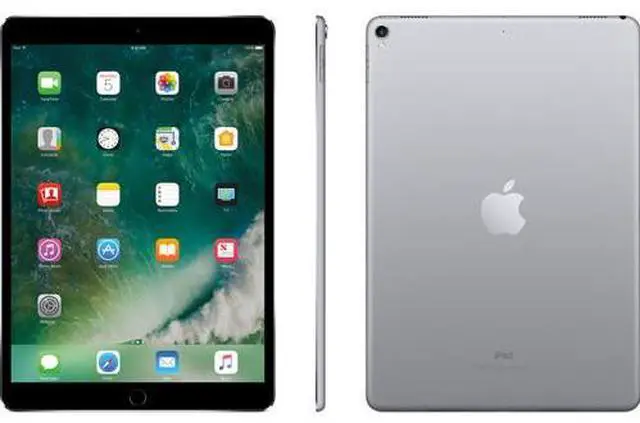 Alt view image 2 of 3 - Apple 10.5" iPad Pro (Late-2017,  256GB, Wi-Fi + Cellular) - Space Gray