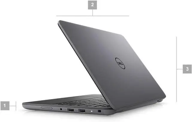 Alt view image 2 of 5 - Dell Latitude 3120 Laptop 11.6-Inch - Intel Pentium - Pentium-N6000 - 128GB SSD - 8GB RAM - Windows 10