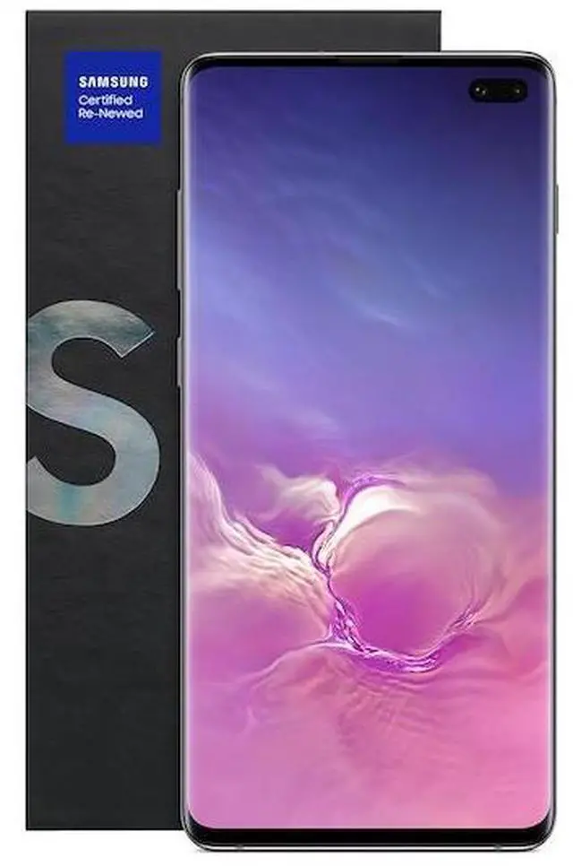 Main image of Samsung Galaxy S10 Plus 128GB Unlocked - Black