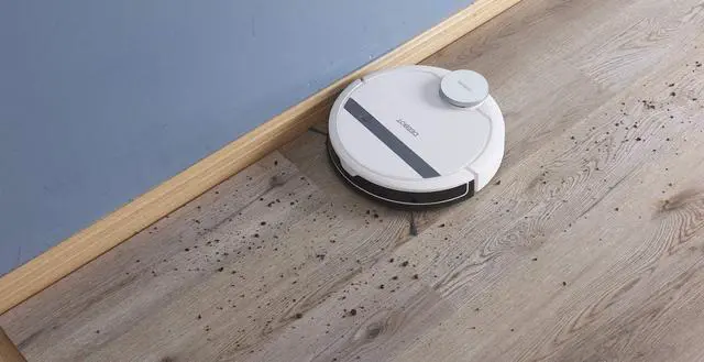 Alt view image 2 of 3 - ECOVACS DEEBOT 907 Robot Vacuum Cleaner for Carpet, Floors, and Pet Hair