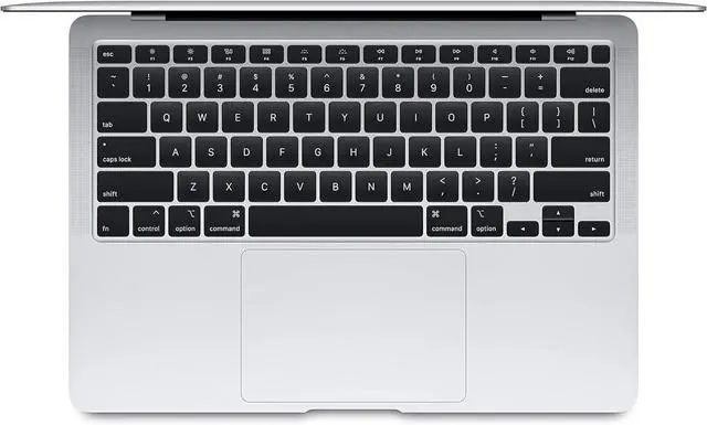 Alt view image 2 of 3 - Apple MacBook Air 13.3" (2020 Core i3 1.1GHz 8GB RAM 128GB SSD) - Silver