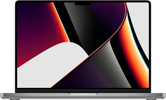 Main image of Apple MacBook Pro 14.2" (2021, Core M1 Pro 3.2GHz 8-Core CPU/14-Core GPU 16GB RAM 1TB SSD - Z15G001VR) Space Gray