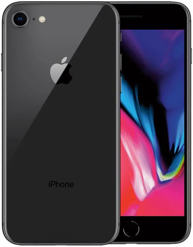 Alt view image 2 of 4 - Apple iPhone 8 64GB (Unlocked) - Grade A - Excellent Condition | Black