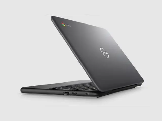 Alt view image 3 of 3 - Dell Chromebook 3100 11.6" Celeron 1.1GHz 4GB RAM 32GB SSD (Black)  P30T001