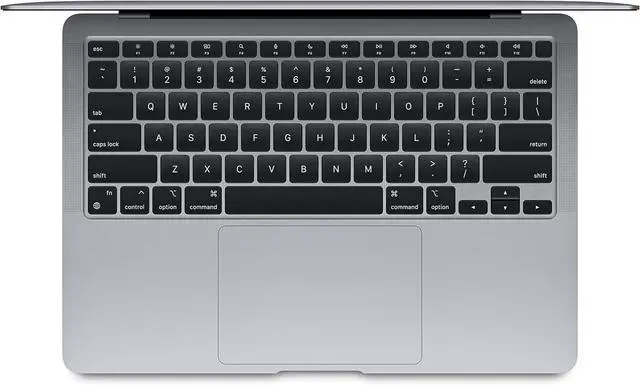 Alt view image 2 of 3 - Apple MacBook Air 13.3 Inch Core M1 3.2GHz 8 Core CPU/8 Core GPU 16GB RAM 512GB SSD (Space Gray) - Grade A I Excellent Condition
