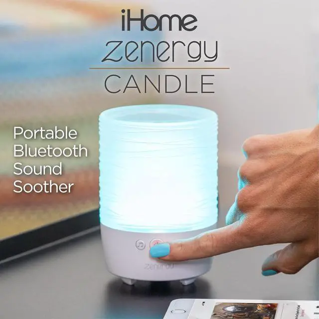 Alt view image 3 of 5 - iHome Zenergy Energy Candle Portable Bluetooth Sound Soother