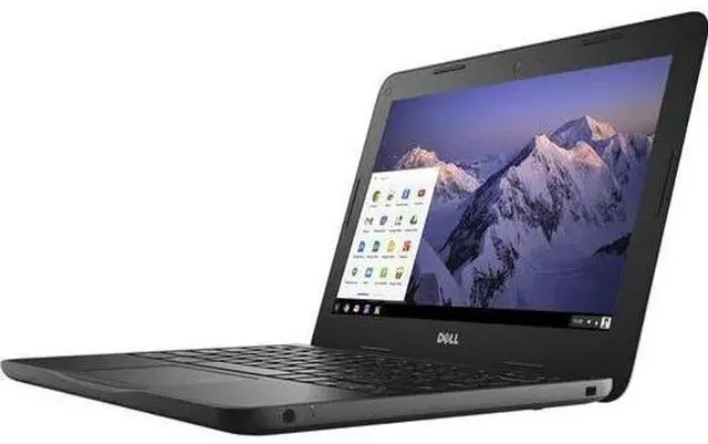 Alt view image 3 of 6 - Dell Chromebook 11 3100 11.6" Celeron 1.1GHz 4GB RAM 16GB SSD P29T001 | Refurbished | Good Condition
