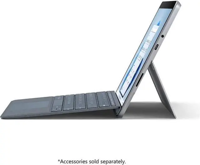 Alt view image 2 of 3 - Microsoft Surface Go 2 10.5" Core m3 1.1GHz 4GB RAM 64GB SSD RRX-00001 - Platinum With Surface Type Cover