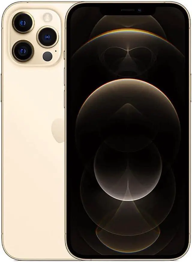 Main image of Apple iPhone 12 Pro 128GB, Unlocked Cell Phone I Gold I Refurbished - Grade A I Excellent Condition