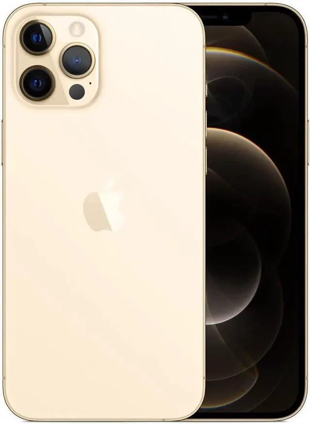 Alt view image 2 of 5 - Apple iPhone 12 Pro 128GB, Unlocked Cell Phone I Gold I Refurbished - Grade A I Excellent Condition