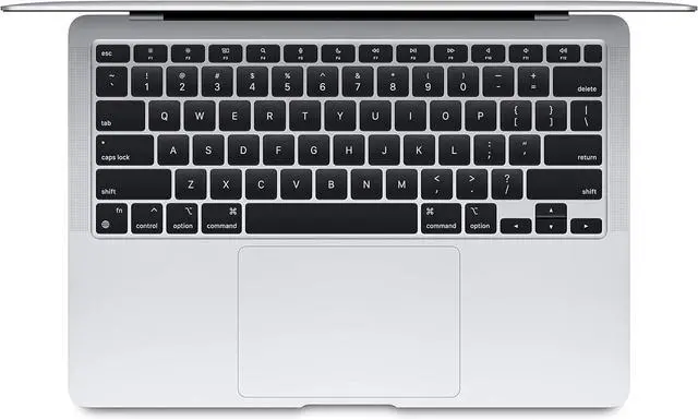 Alt view image 2 of 4 - Apple 2020 MacBook Air 13.3" Core M1 3.2GHz 8-Core CPU/7-Core GPU 8GB RAM 128GB SSD MGN93LL/A - (Refurbished - Very Good Condition) - Silver
