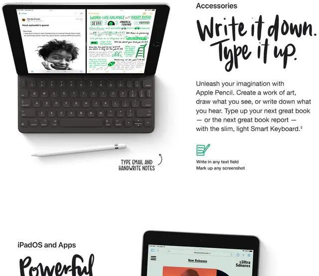 Alt view image 6 of 6 - Apple iPad (9th Generation, 2021): with A13 Bionic chip, 10.2-inch Retina Display, 64GB Storage, Wi-Fi Only, MK2L3LL/A - Silver