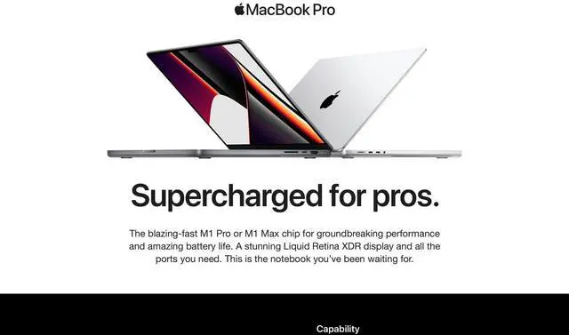 Alt view image 5 of 5 - Apple 2021 MacBook Pro (16.2-inch, M1 Pro chip with 10core CPU and 16core GPU, 16GB RAM, 512GB SSD, MK183LL/A) - Space Gray