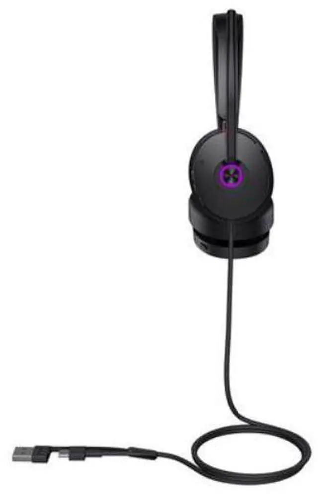 Alt view image 3 of 5 - Yealink Headsets 1308152 UH48 Dual UC USB-C/A