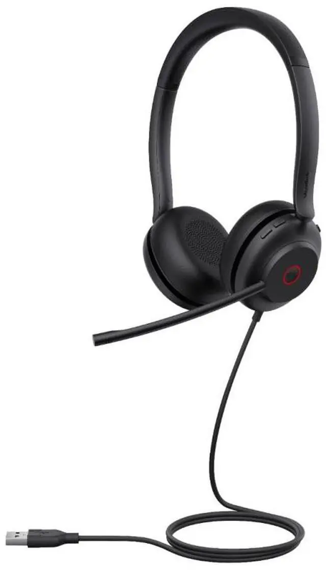 Alt view image 3 of 5 - Yealink Headsets 1308134 DUAL TEAMS USB WIRED HEADSET