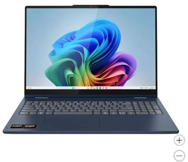 Alt view image 2 of 6 - Lenovo IdeaPad 5 16" Touchscreen 2-in-1 CoPilot+ PC Laptop - AMD Ryzen AI 7 350 - 1920 x 1200 - Windows 11 Home - 16GB RAM - 1TB SSD - Cosmic Blue