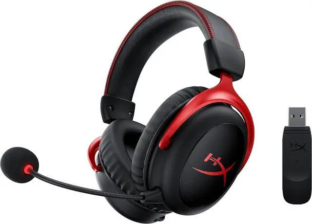 Alt view image 2 of 14 - HyperX Cloud II Wireless Gaming Headset