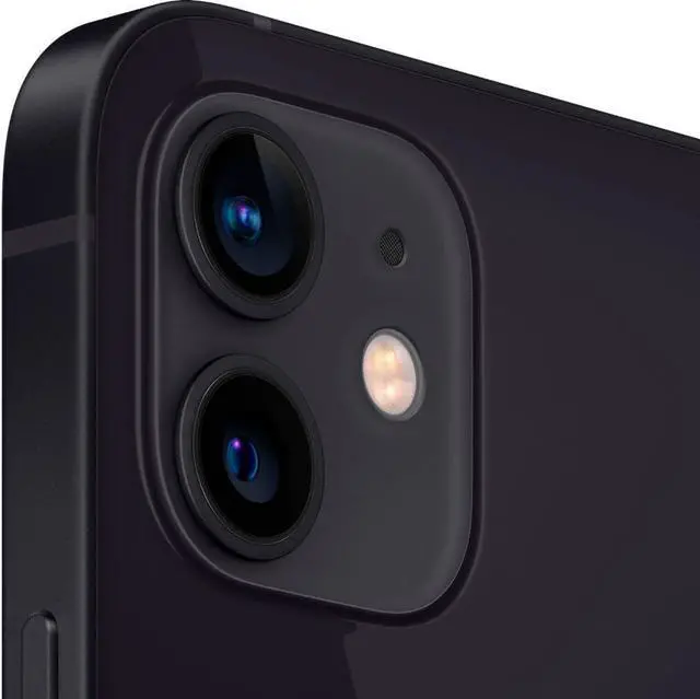 Alt view image 3 of 5 - Apple iPhone 12 64GB Unlocked | Refurbished (Good Condition) - Black