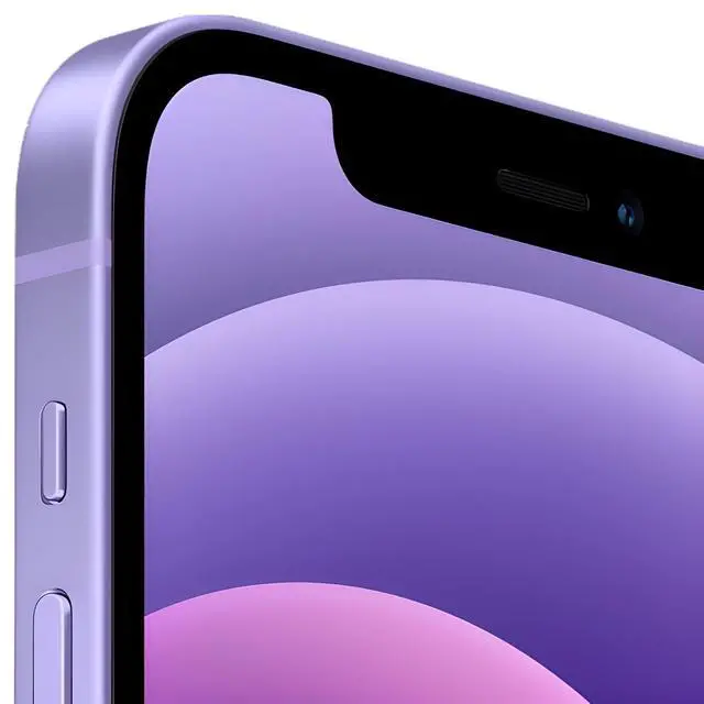 Alt view image 2 of 5 - Apple iPhone 12 64GB Unlocked | Refurbished (Good Condition) - Purple